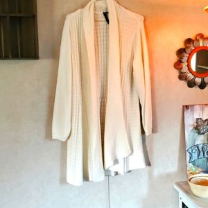 Ivory Knit Sweater 2x